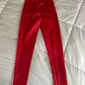 SOLD Bright Pink Red Aerie Leggings